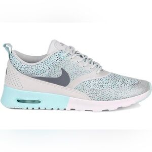 Nike Air Max Thea Blue Speckled Sneakers Runners Womens Size 8 Athletic Shoes